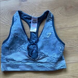 Gymshark Women's Blue Sports Bra